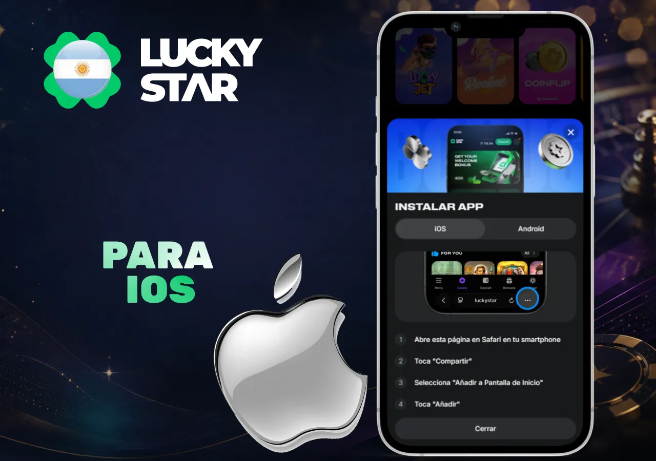 Guía para instalar la app de Casino en dispositivos iPhone y iOS